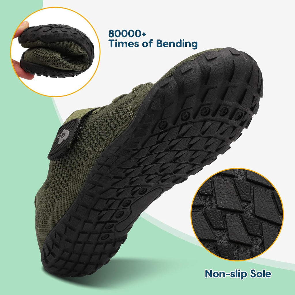 Kids Barefoot Shoes Boys Girls Wide Toe Box Zero Drop Sneakers