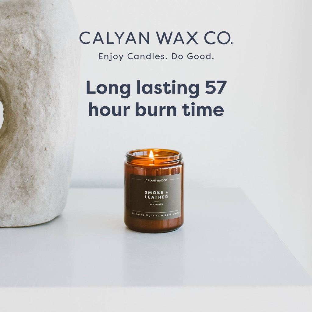 Evergreen & Eucalyptus Scented Candle - 57 Hour Burn