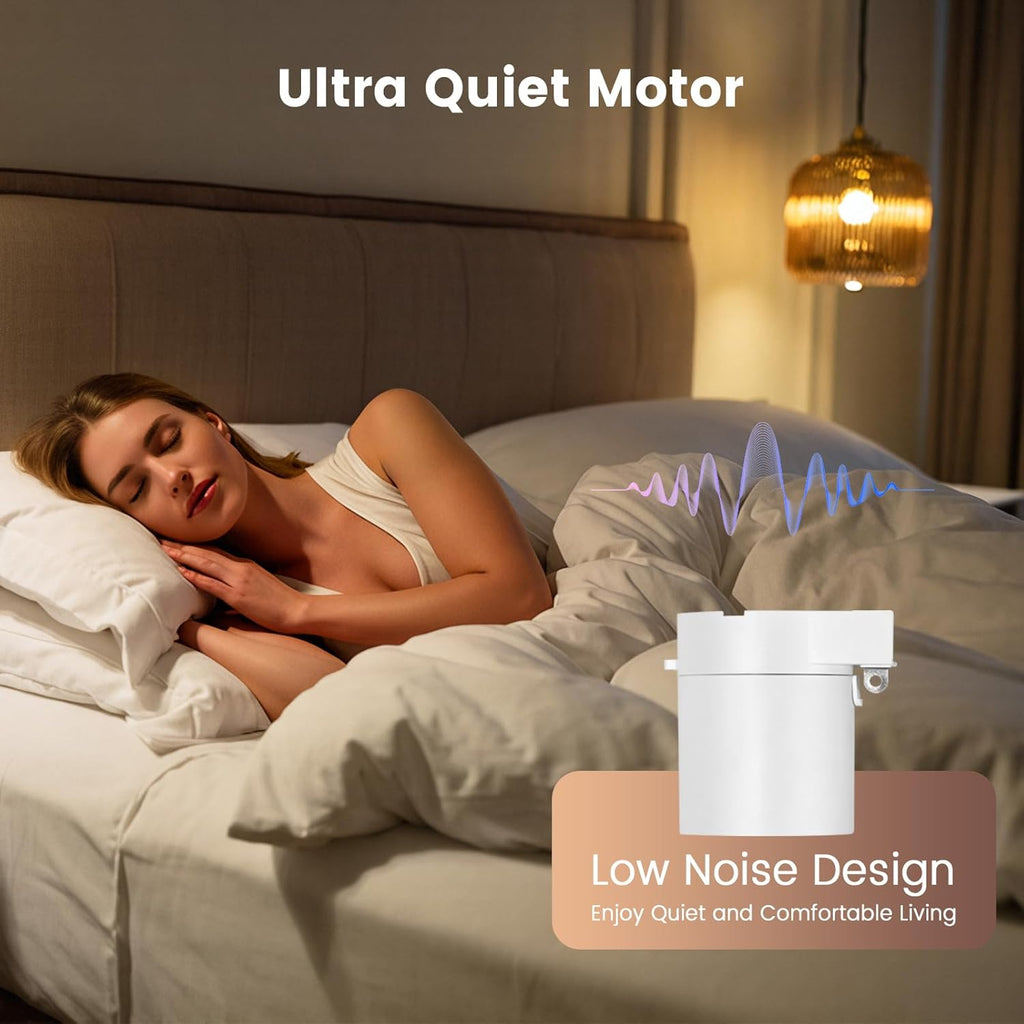 Smart Electric Curtain Track, 177" Motorized Curtain Rail with APP & Remote Control, Ultra Quiet Automatic Smart Home