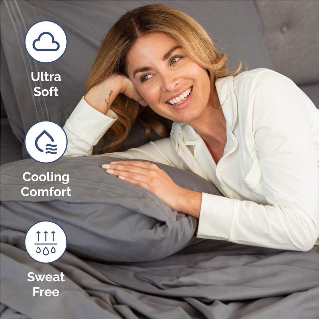 King 4 Piece Sheet Set - Comfy Breathable & Cooling Sheets - Hotel Luxury Bed Sheets for Women & Men - Deep Pockets