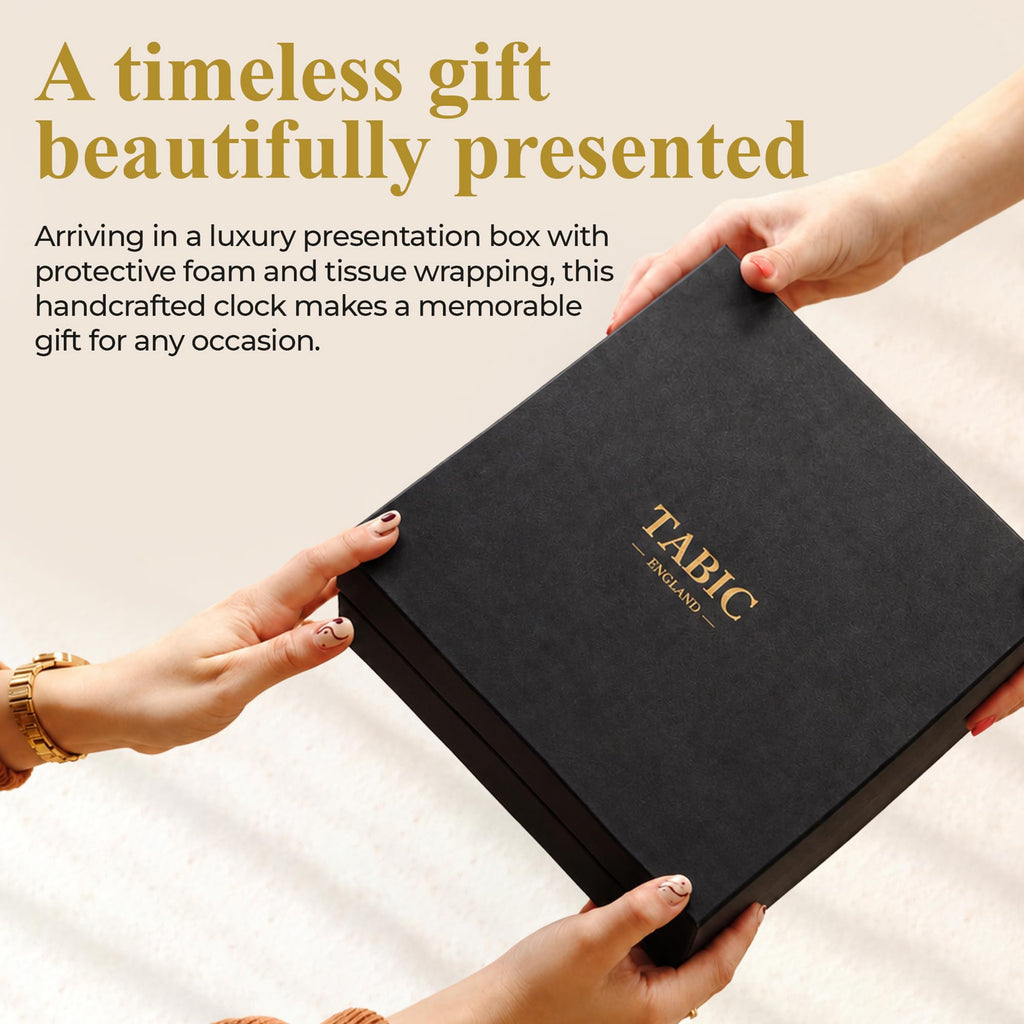 Classic Brass Roman Wall Clock, Heavy Lacquered Brass (1/2kg), Qaulity Timepiece for Any Home Decor, Great Gift