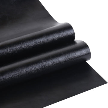 Faux Leather Sheets Smooth Surface One Yard Leather Fabric for DIY Crafting Thick Durable Synthetic Repholstery PU