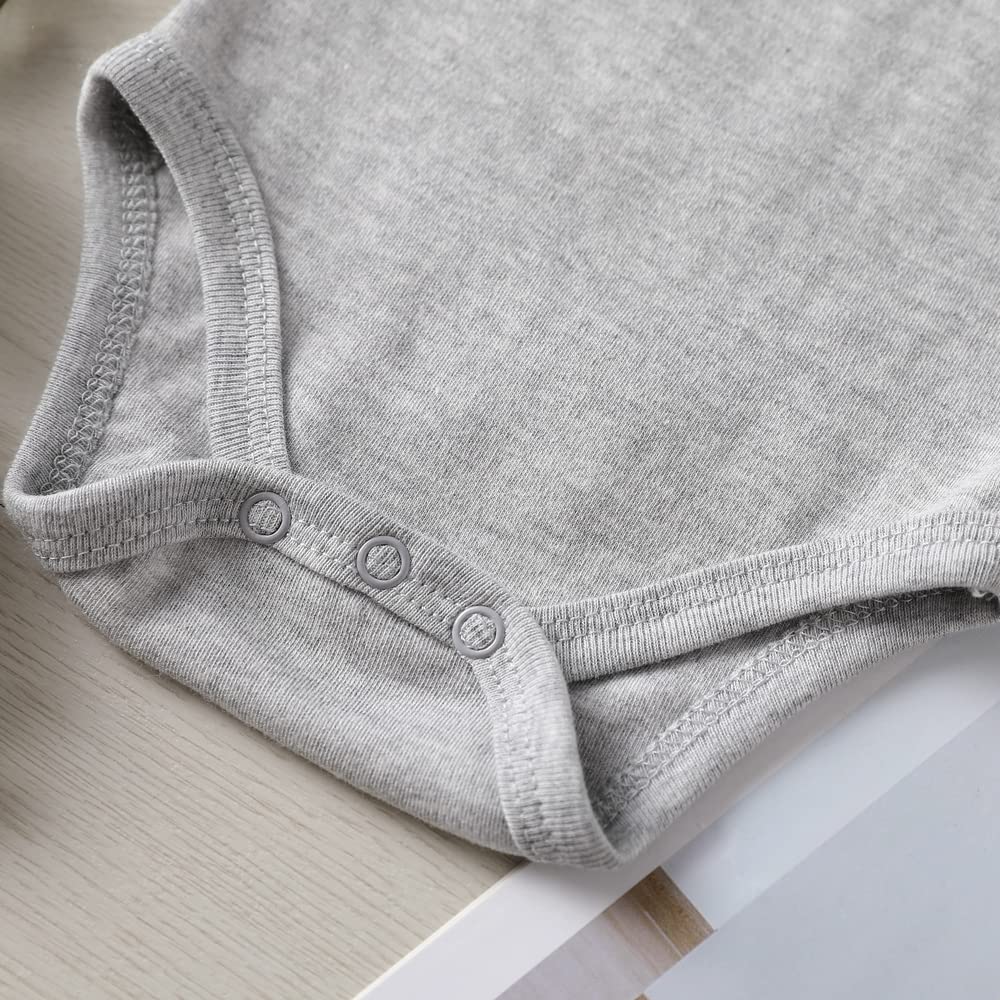 Prayed One Blessed Two Twin Outfits For Boy And Girl Newborn Twins Baby Items Must Haves bodysuit gray