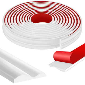 20 Ft x 1.6''Wall Decoration Molding Trim,Self-Adhesive 3D Chair Rail Panel Molding, Flexible DIY Wall Trim for Walls