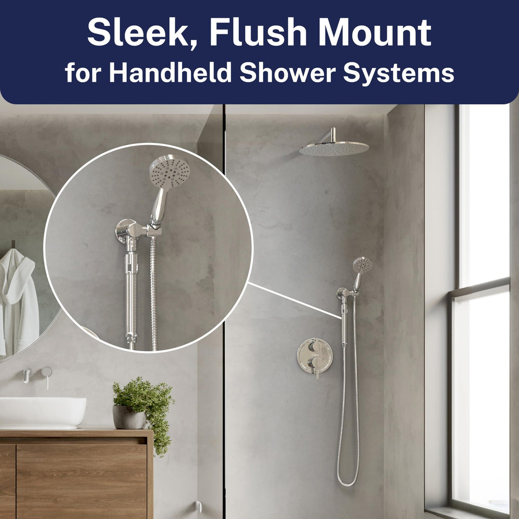 Metal Handheld Shower Head Filter Removes Chlorine & Chemicals
