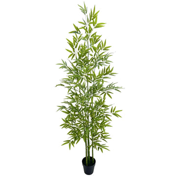 Artificial Dragon Scale Bamboo Tree 7ft with Pot