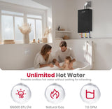 Gasmart E 199, 000 BTU Tankless Water Heater, Up to 7.6 GPM