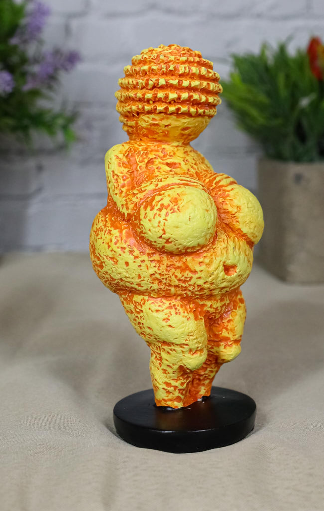 Venus of Willendorf Reproduction of Paleolithic Stone Age Period Artifact Statue Museum Decor Mini Sculpture 4.75"