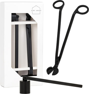 Candle Wick Trimmer and Candle Snuffer Accessory Set - Pick Your Color