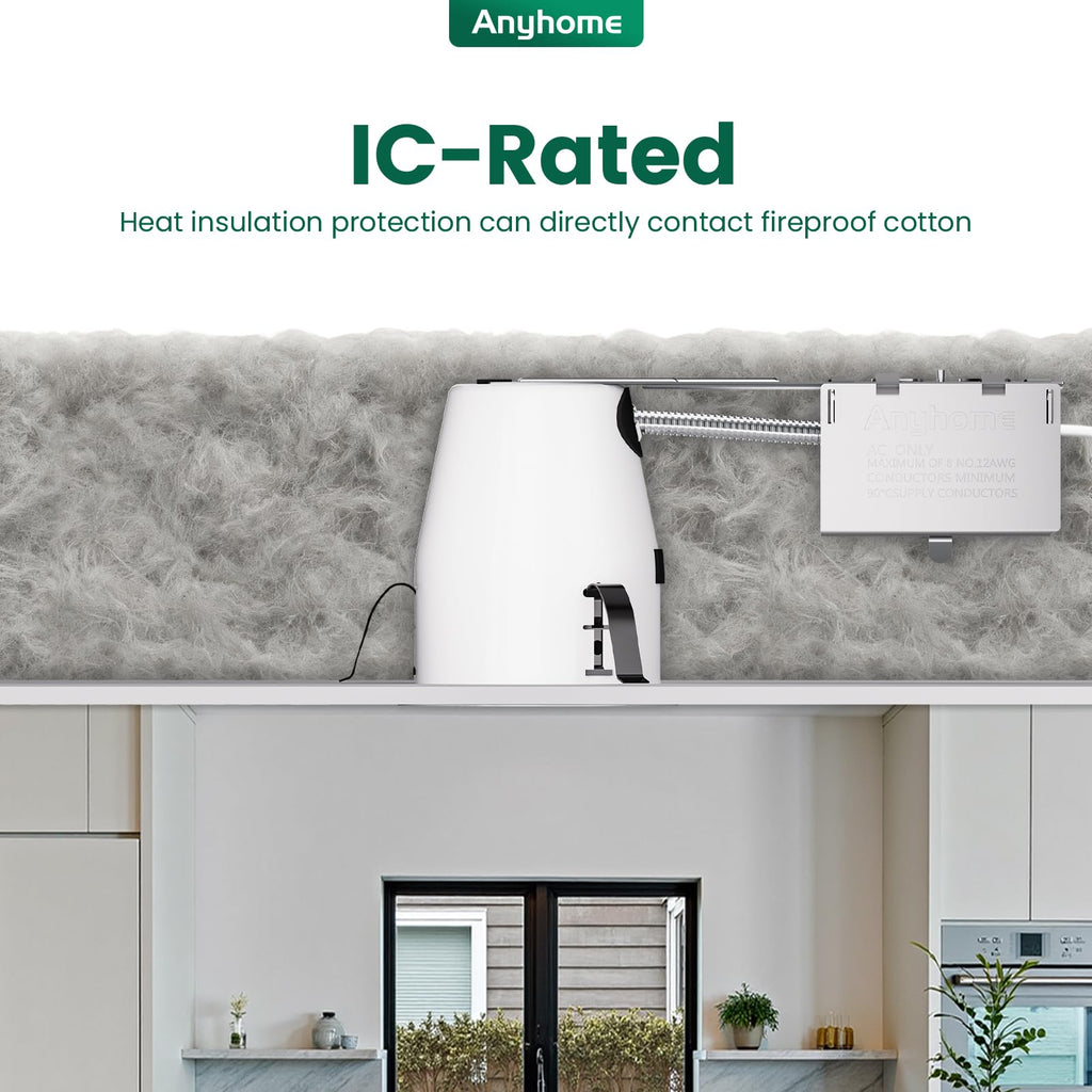 6 Pack 4 Inch Recessed Lighting Housing Remodel,Can Light Housing