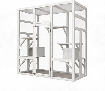 Large Walk-in Outdoor Catio for Cats-70