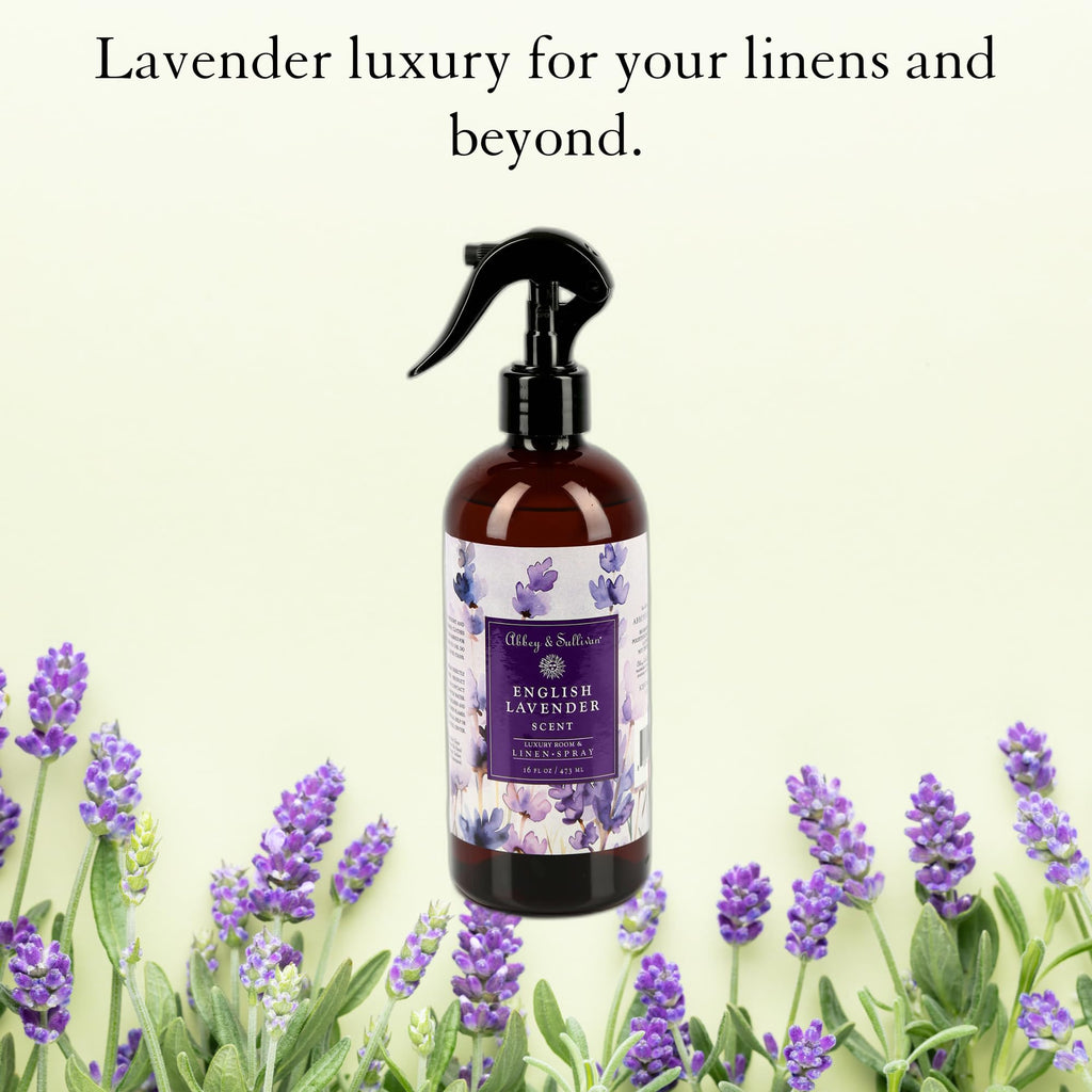 Linen Spray, English Lavender, 16 oz.