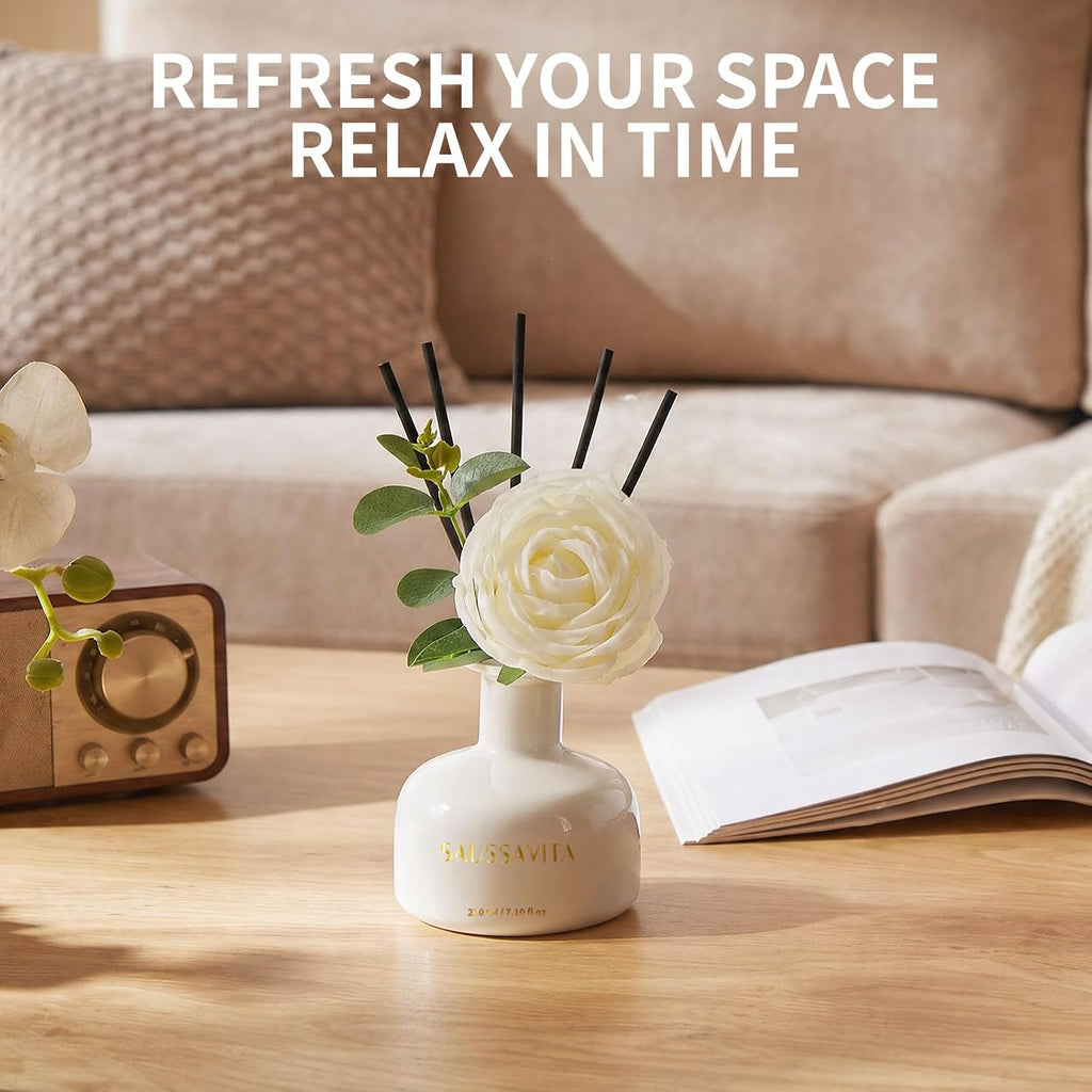 Reed Diffuser Set 7.10 oz Clean Linen Scented Air Freshener for 120 Days