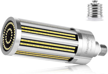 100W Commercial Grade Corn LED Light Bulb Fanless(800 Watt Equivalent) E26/E39 Large Mogul Base LED Lamp 5000K