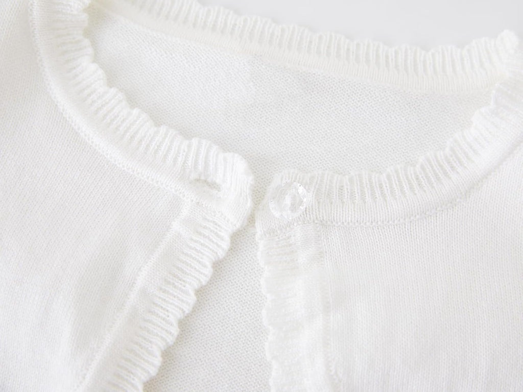Sweater Toddler Long Sleeve One Button Bolero Shrug