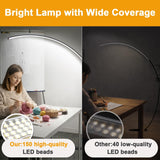 Dimmable LED Lamps with 3 Color Temperatures, Ultra Bright 2000LM Arc Floor Lamps