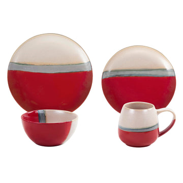 Pasadizo 16 Piece Ceramic Dinnerware Set