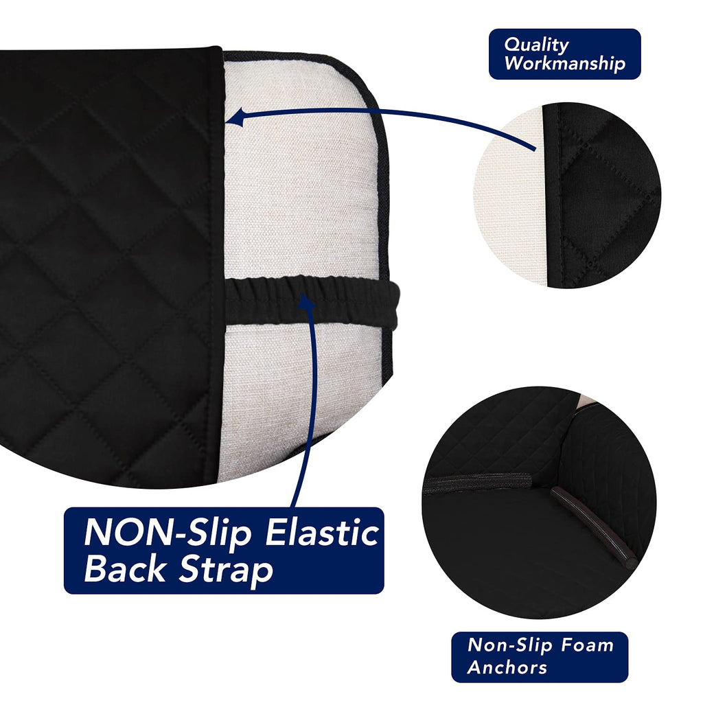 Reversible Quilted Couch Covers for Dogs Oversized Sofa Cover 78"