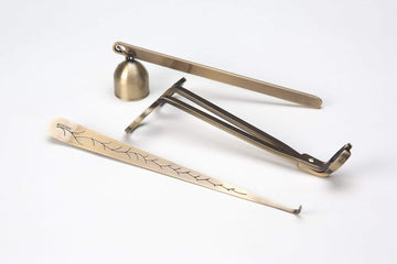 Wick Trimmer, Wick Dipper and Candle Snuffer Set