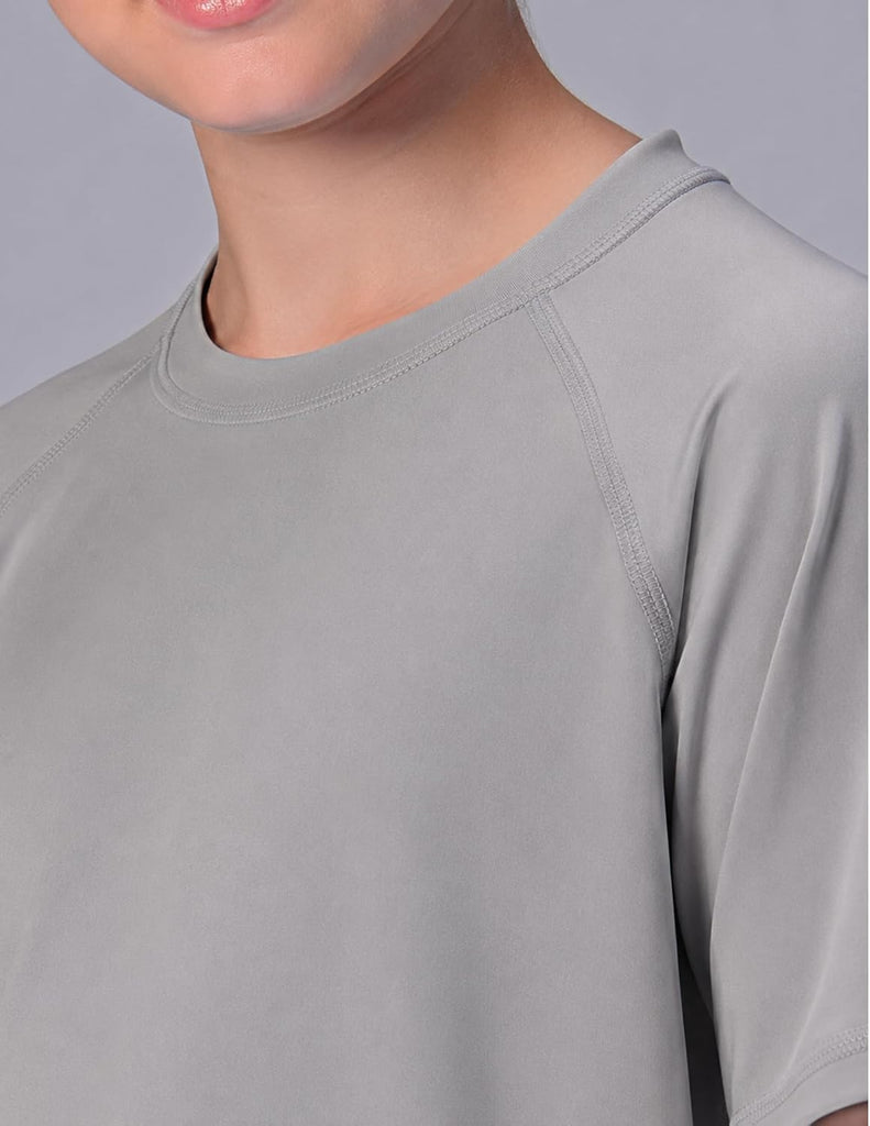 3 Pack Youth Boys Short Sleeve Rash Guard Swim Shirts