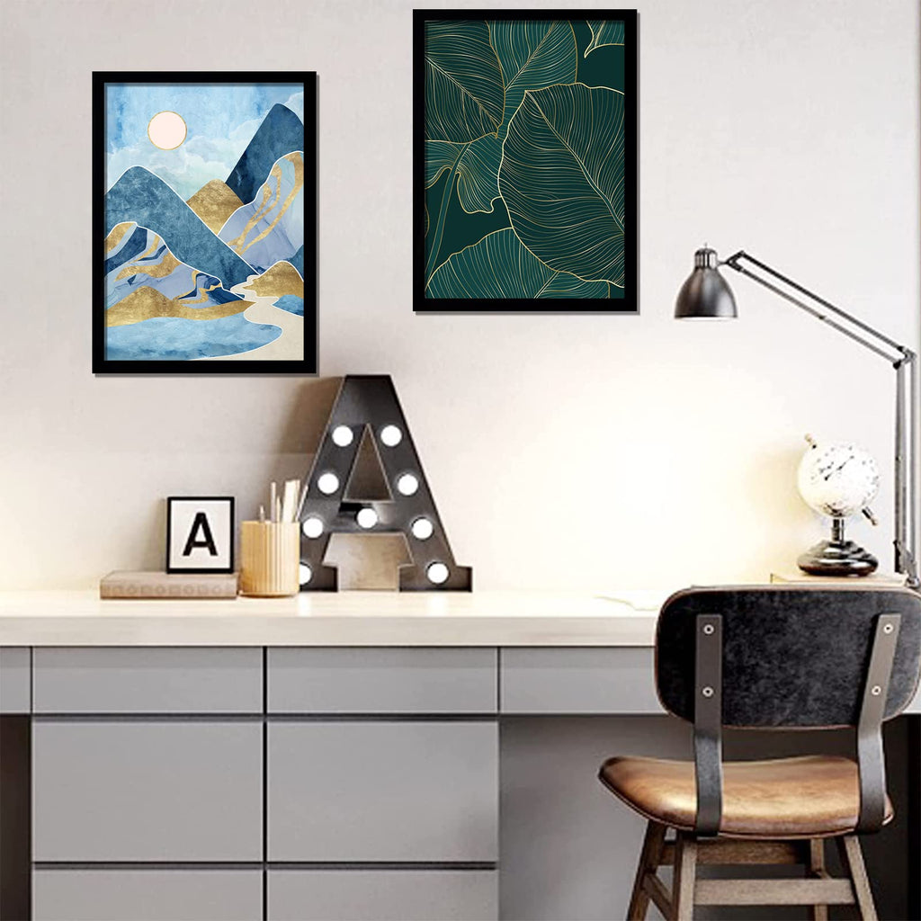 Black 11x14 Picture Frame Set of 3, Lightweight Sturdy Gallery Wall Decor