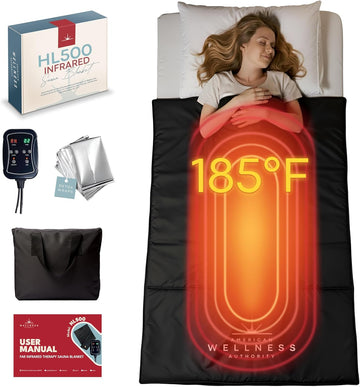 Portable Sauna for Home - Infrared Blanket for Detox, Weight Loss & Relaxation, Dry Heat Therapy Bag