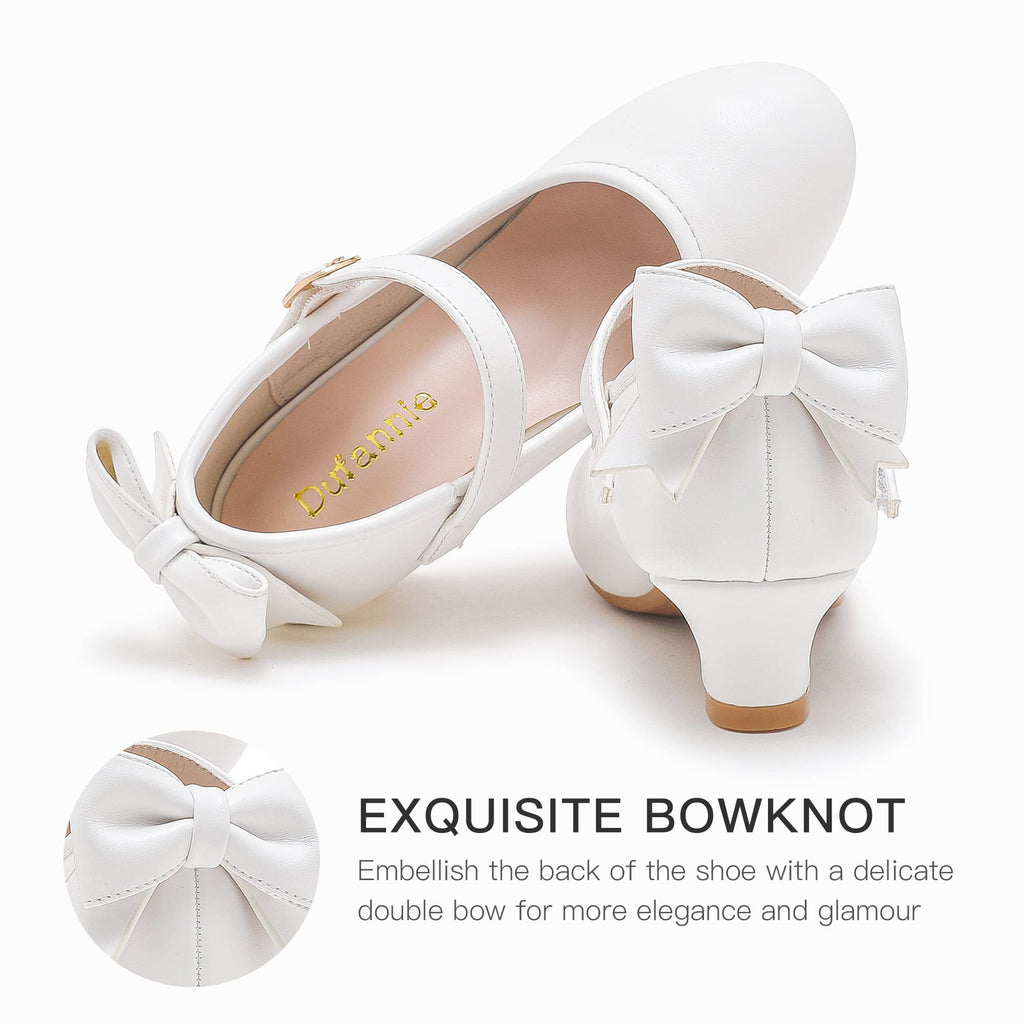 Girls Dress Shoes White Heels for Girls | Casa Home Living