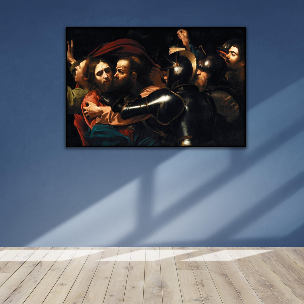 Caravaggio Poster - Christ Posters - Church Canvas Wall Decor - World Famous Oil Painting Reproduction - Cool Home