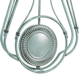 CLXEAST 20 Inch Metal Pendulum Wall Clock Battery Operated,Large Schoolhouse Wall Clocks for Living Room Decor,Antique