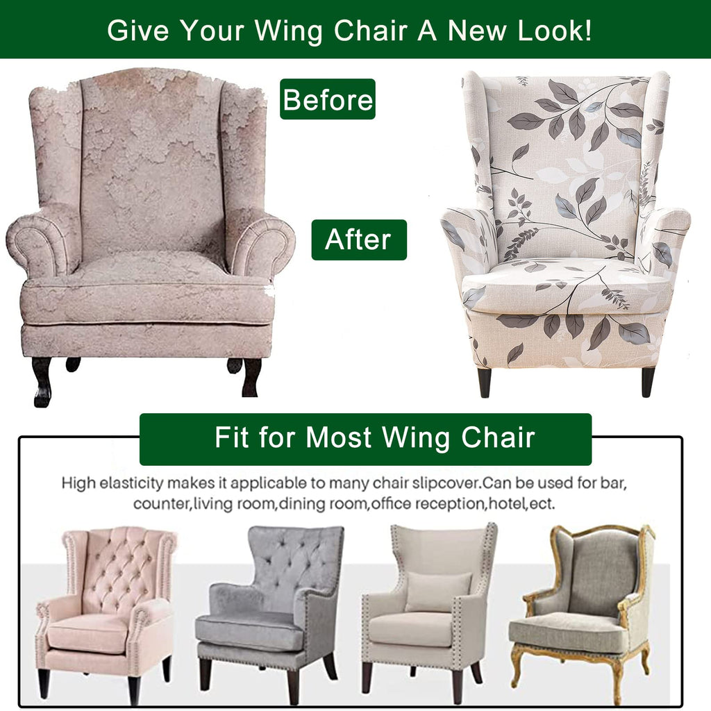 Wingback Chair Covers Wing Armchair Slipcovers
