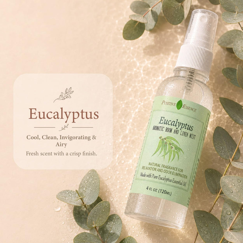 Eucalyptus Room Spray & Linen Spray, Home Fragrance, 4.06 fl oz