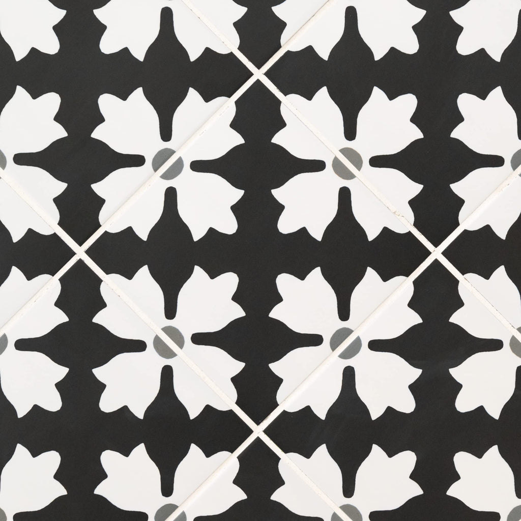 Porcelain Wall Tile | Kasbah Encaustic | 8" x 8"
