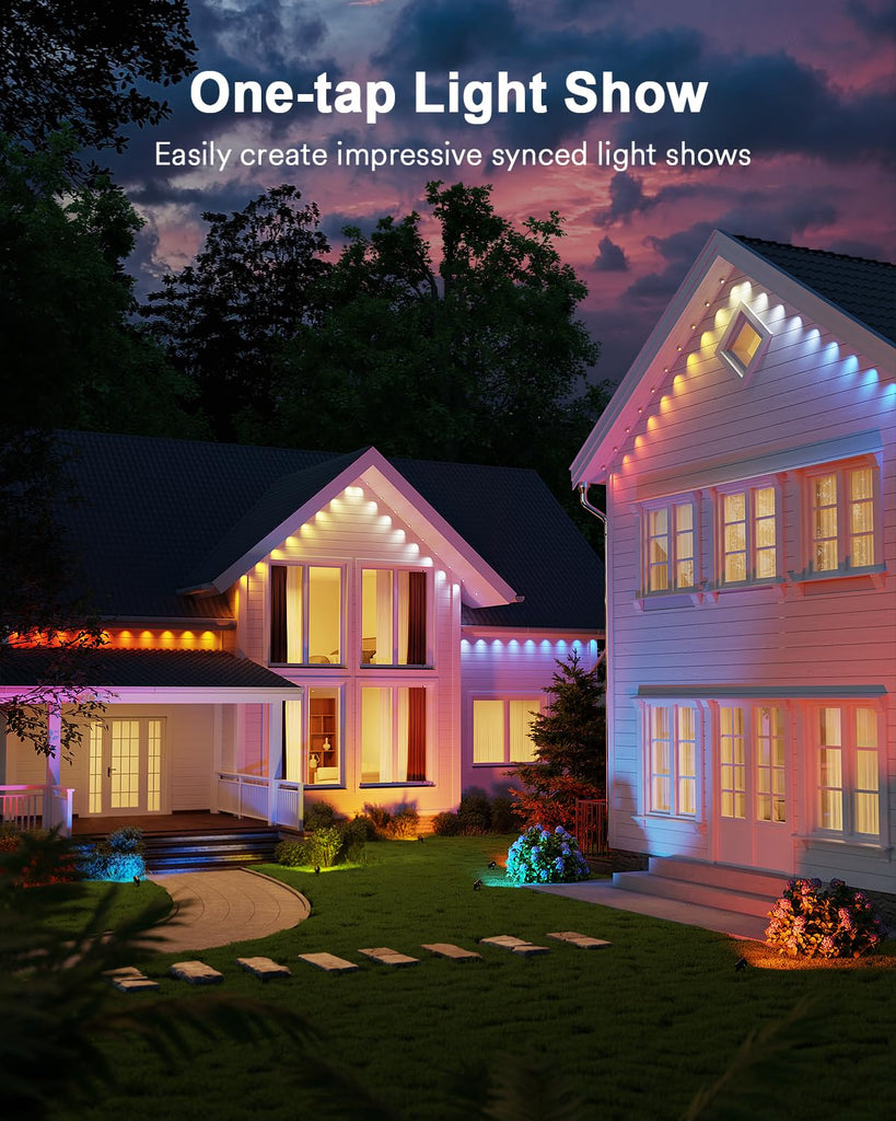 Upgraded Smart Landscape Lights, 56 ft Outdoor Spotlights, 6Pack