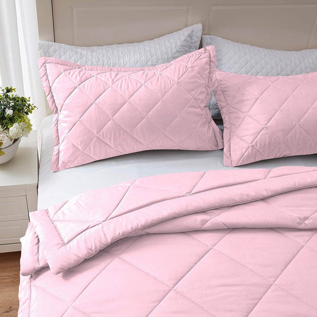 1 Piece Luxury Diamond Pattern Comforter Premium Super Soft 600 GSM All Season 1000 Thread Count | 100% Egyptian