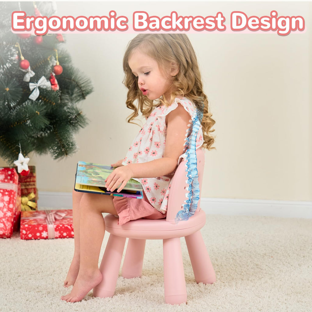 Toddler Chair, Ergonomic Kids Chair, Chair for Kids, Pink