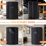 Sauna Box for Detoxification and Relaxation, Indoor Portable Sauna Tent with 3L Steamer and Folding Chair, 9 Levels