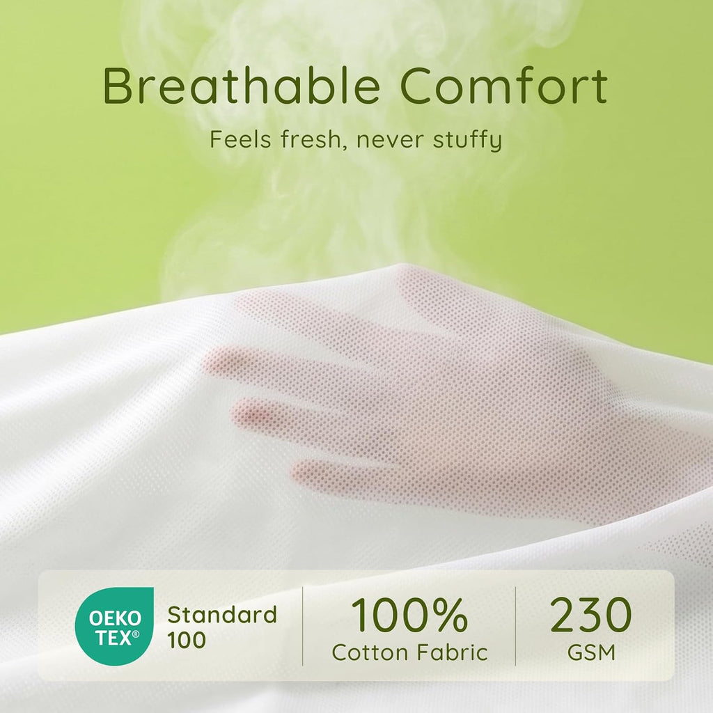 2x20 Pillow Inserts, Hypoallergenic Lumbar Pillow - Set of 2