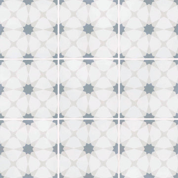 Porcelain Wall Tile | Zoudia Encaustic | 8" x 8"