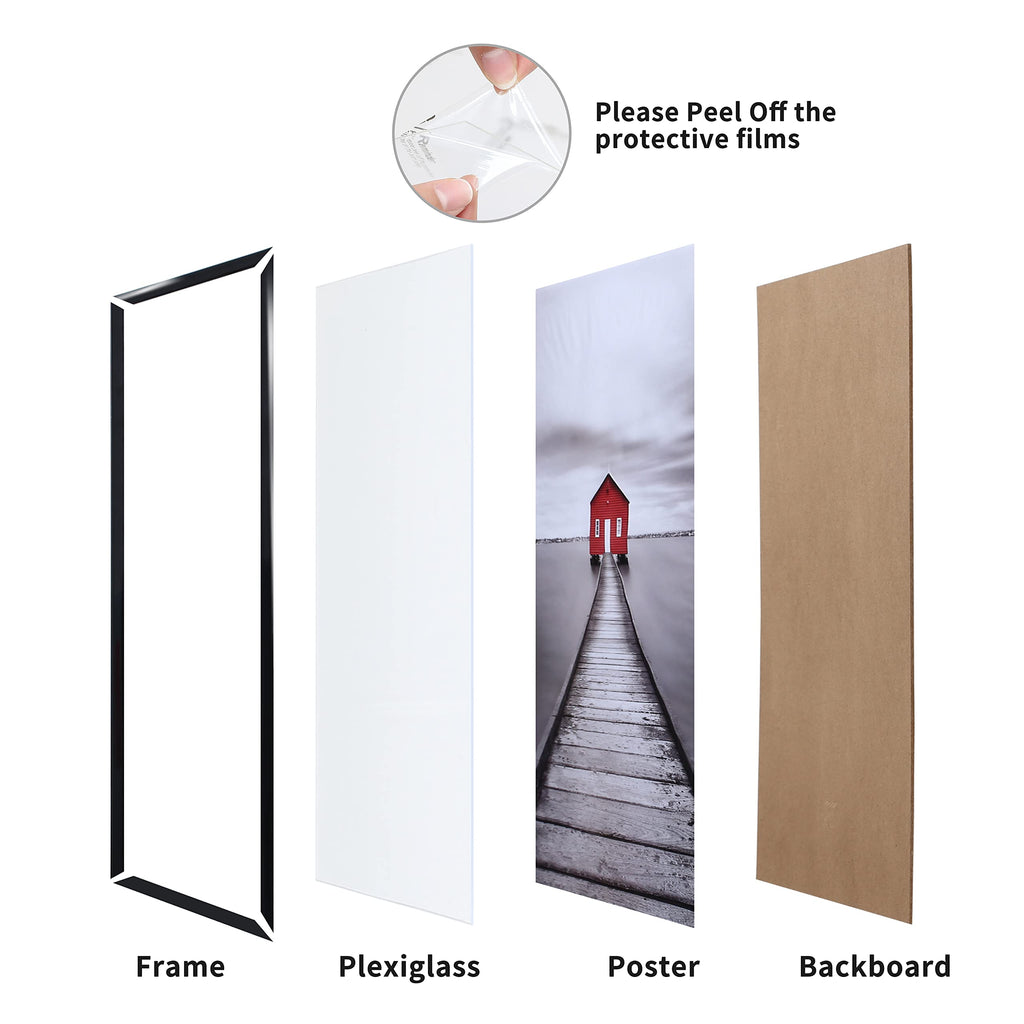 18x24 Poster Frame 3 Pack, Black