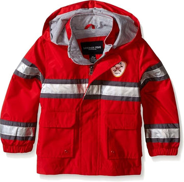 Boys' Little Fighter Raincoat Rain Jacket