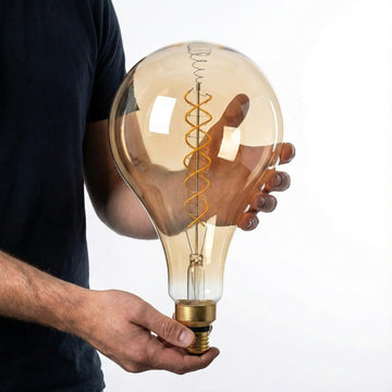 Oversized Edison LED Light Huge Bulb Vintage PS52(PS160) 7W Equivalent 40W