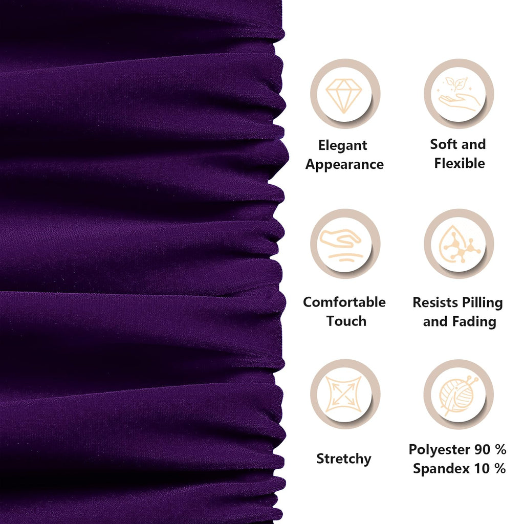 1 Yard Dark Purple Fabric 60" Wide for DIY Crafts