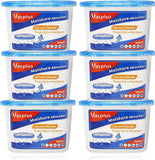 Moisture Absorbers 6 Pack, Portable Humidity Absorber Boxes for Your Bathroom, Closet & Car
