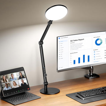 Desk Lamp, Professional Video Call Light, CRI>98