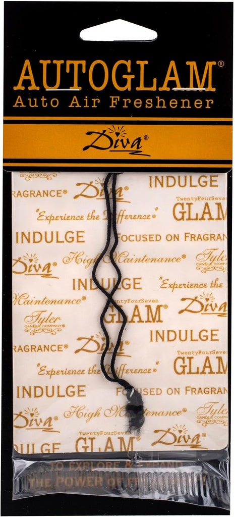 Diva Glamorous Gift Suite VI - (On Demand Room Spary, Glamorous Wash, Jar Candle, Autoglam) - Set of 4