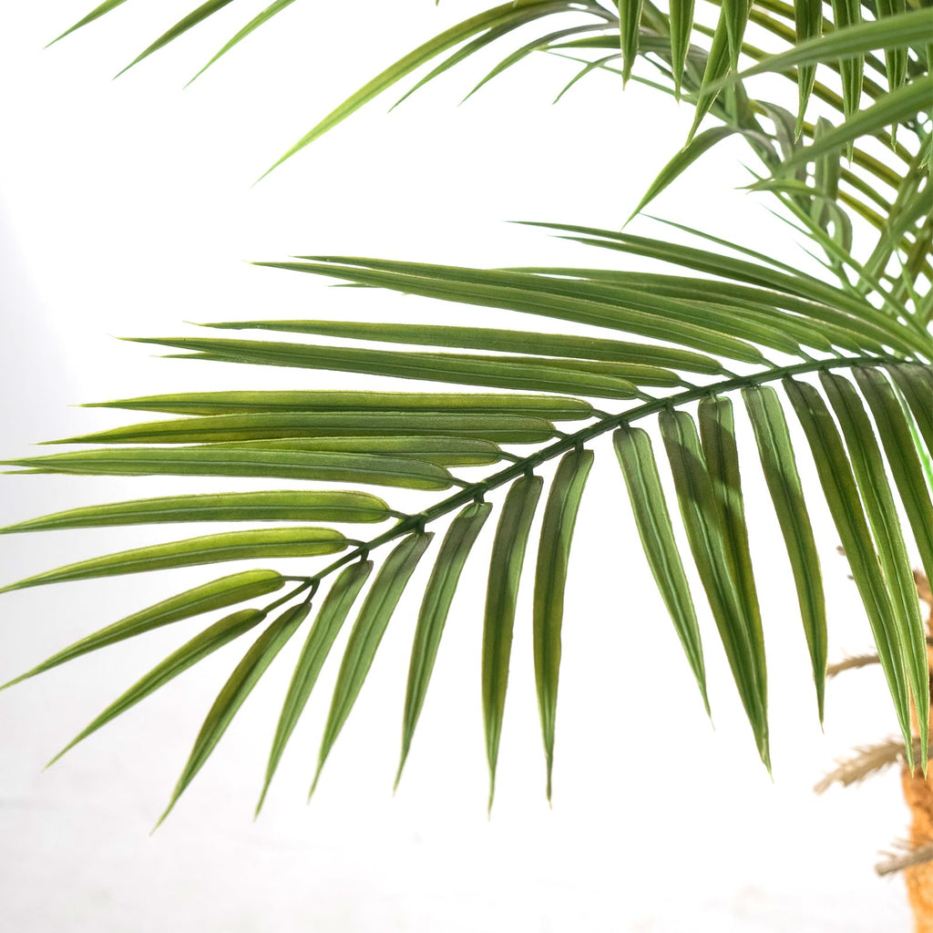 7ft Fake Phoenix Palm Tree with 15 Adjustable PE Leaves