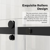 56-60.in W x 75.in H Frameless Shower Door