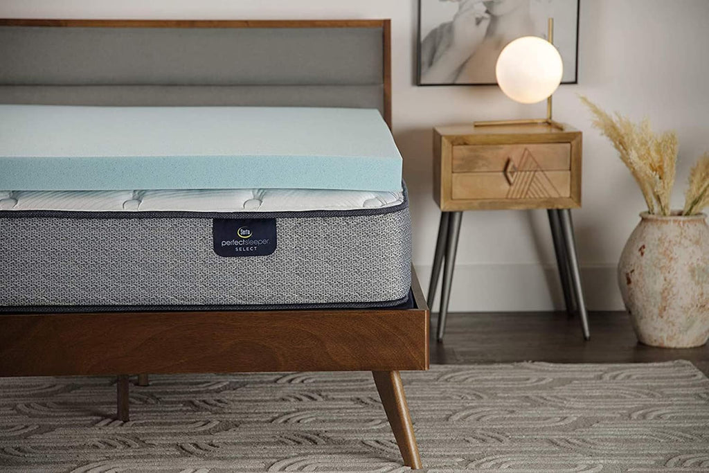 ThermaGel 3-Inch Gel Memory Foam Mattress Topper, King | 3 inch king gel memory foam mattress topper, ThermaGel