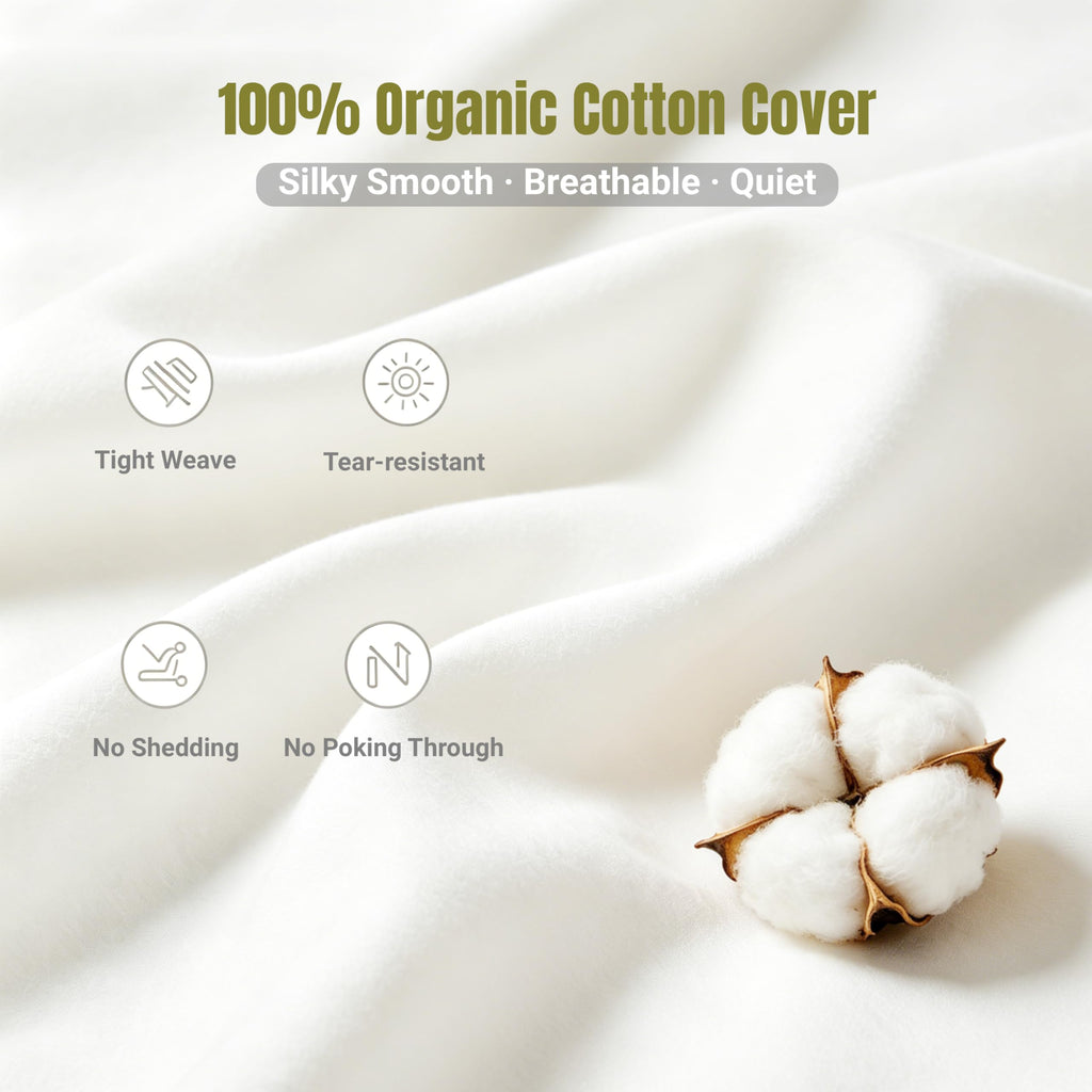 100% Australian Wool Comforter -All Season Breathable Duvet Insert