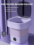 Portable Washing Machine, Mini Washer,20L Upgraded Large Capacity Foldable Washer.Deep Cleaning of Underwear, Baby